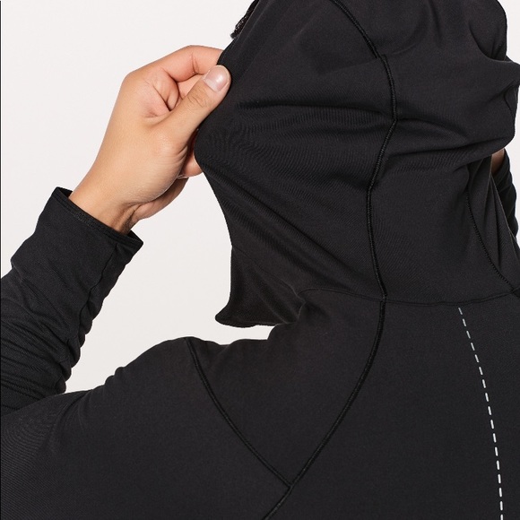 NWT BLACK LULULEMON MEN’S SURGE WARM FULL ZIP - Picture 4 of 6